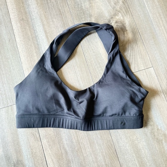 ZENTOA criss cross back sports bra black - Picture 2 of 4